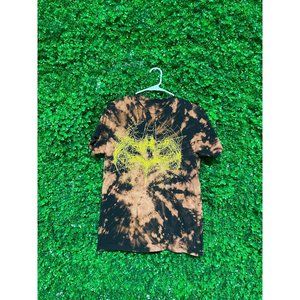 Vintage Acid Wash Batman Scribble Logo T-shirt, Adult Mens Medium, Reworked